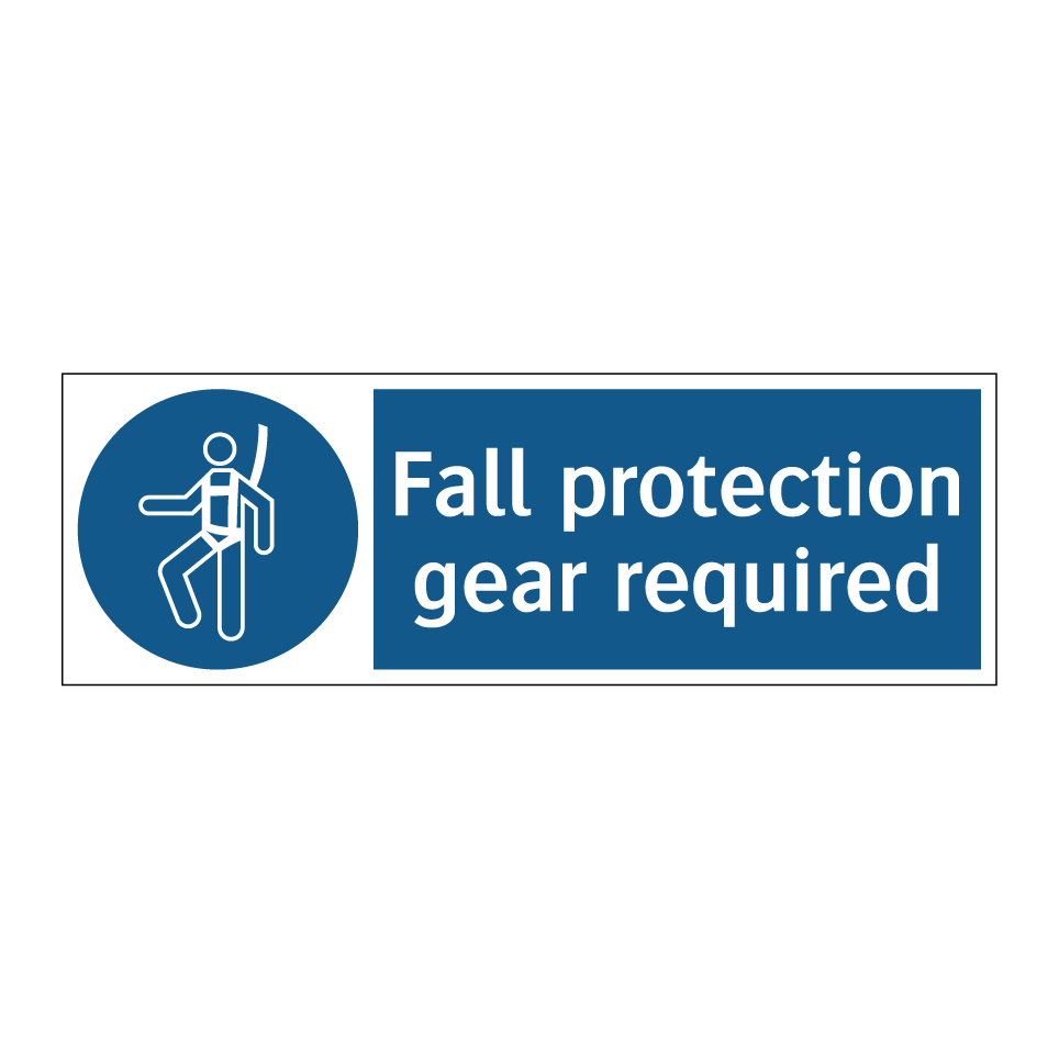 Fall protection gear required