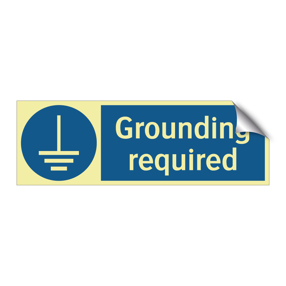 Grounding required