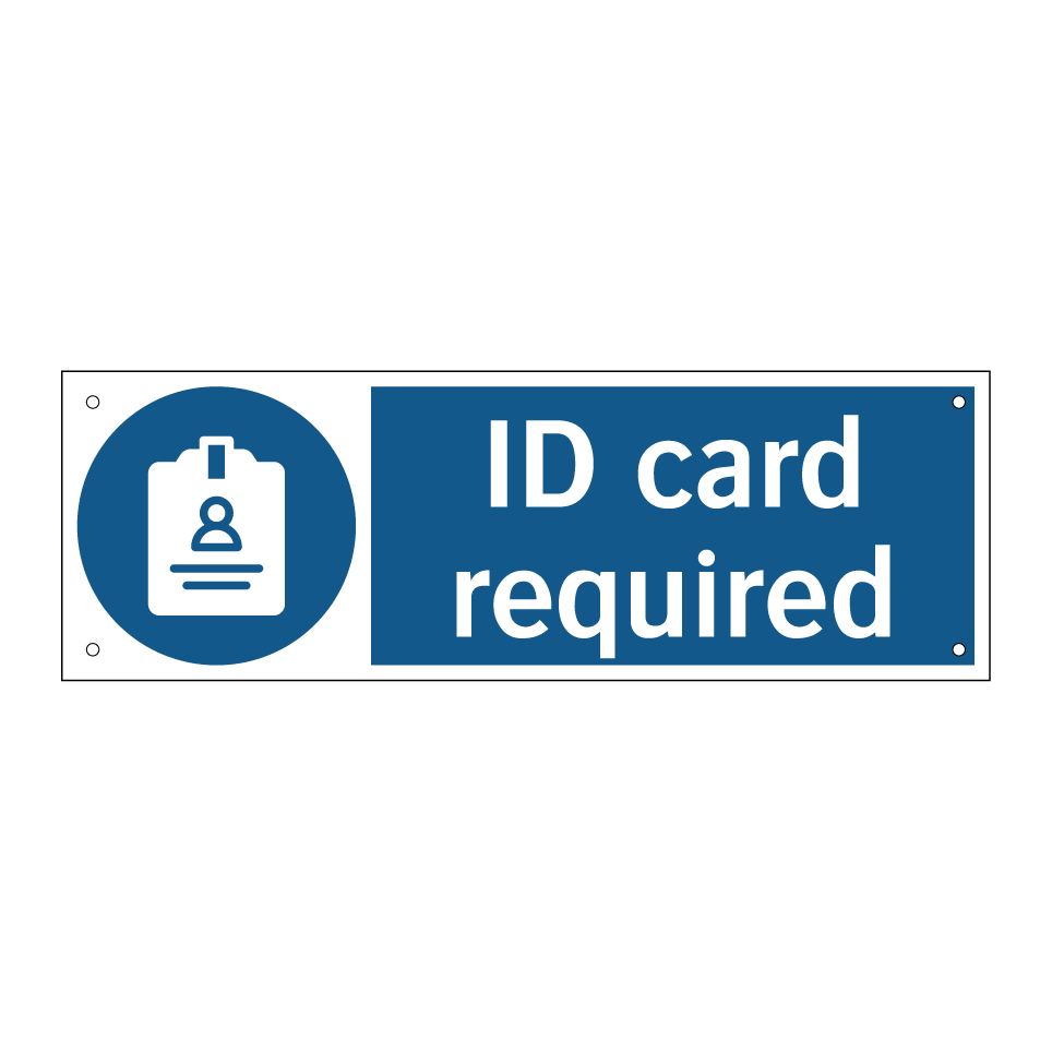 ID card required