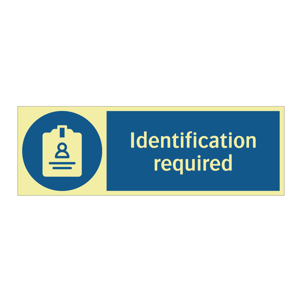 Identification required