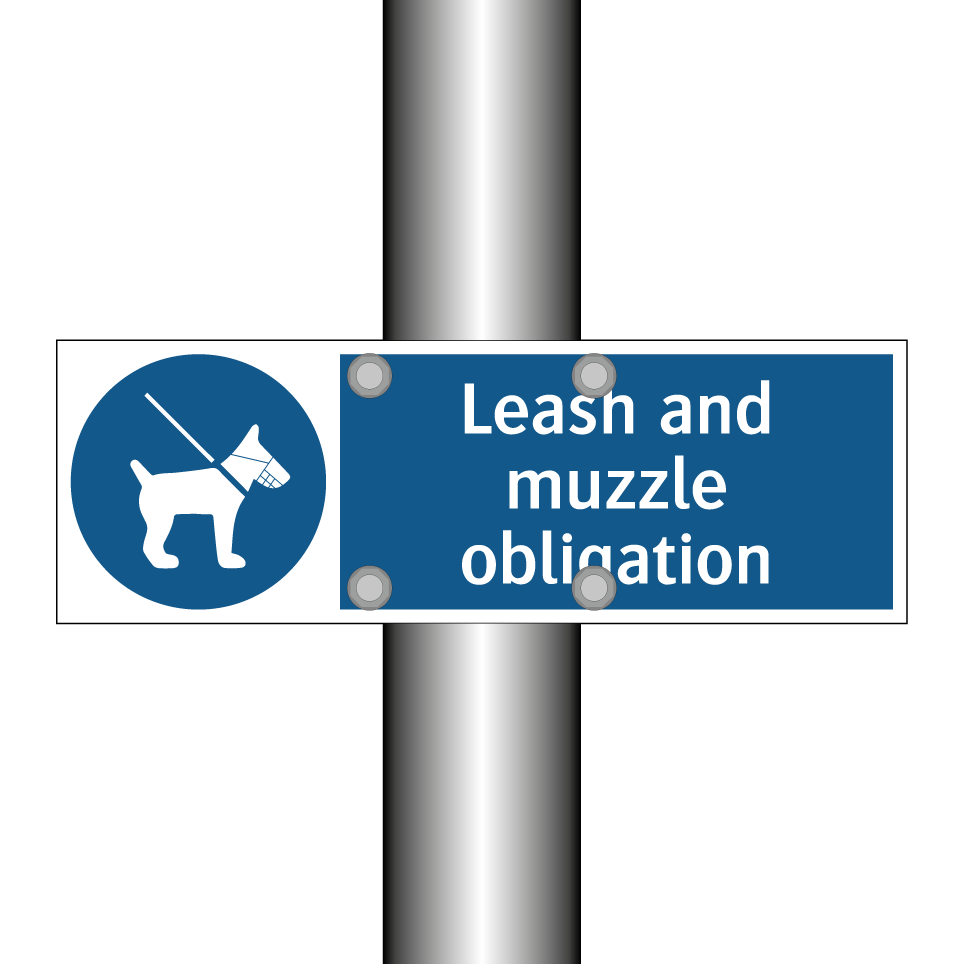 Leash and muzzle obligation