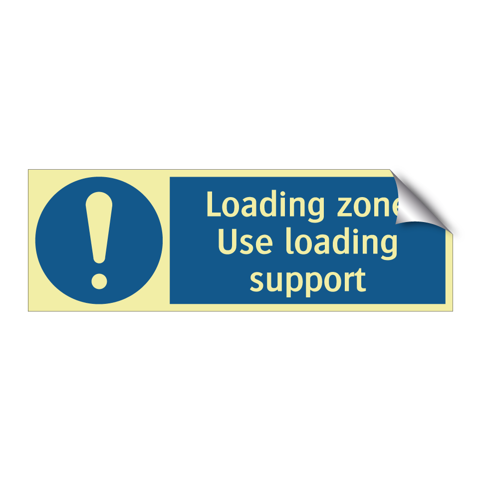 Loading zone Use loading support