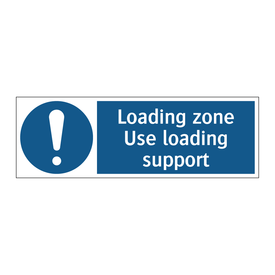 Loading zone Use loading support