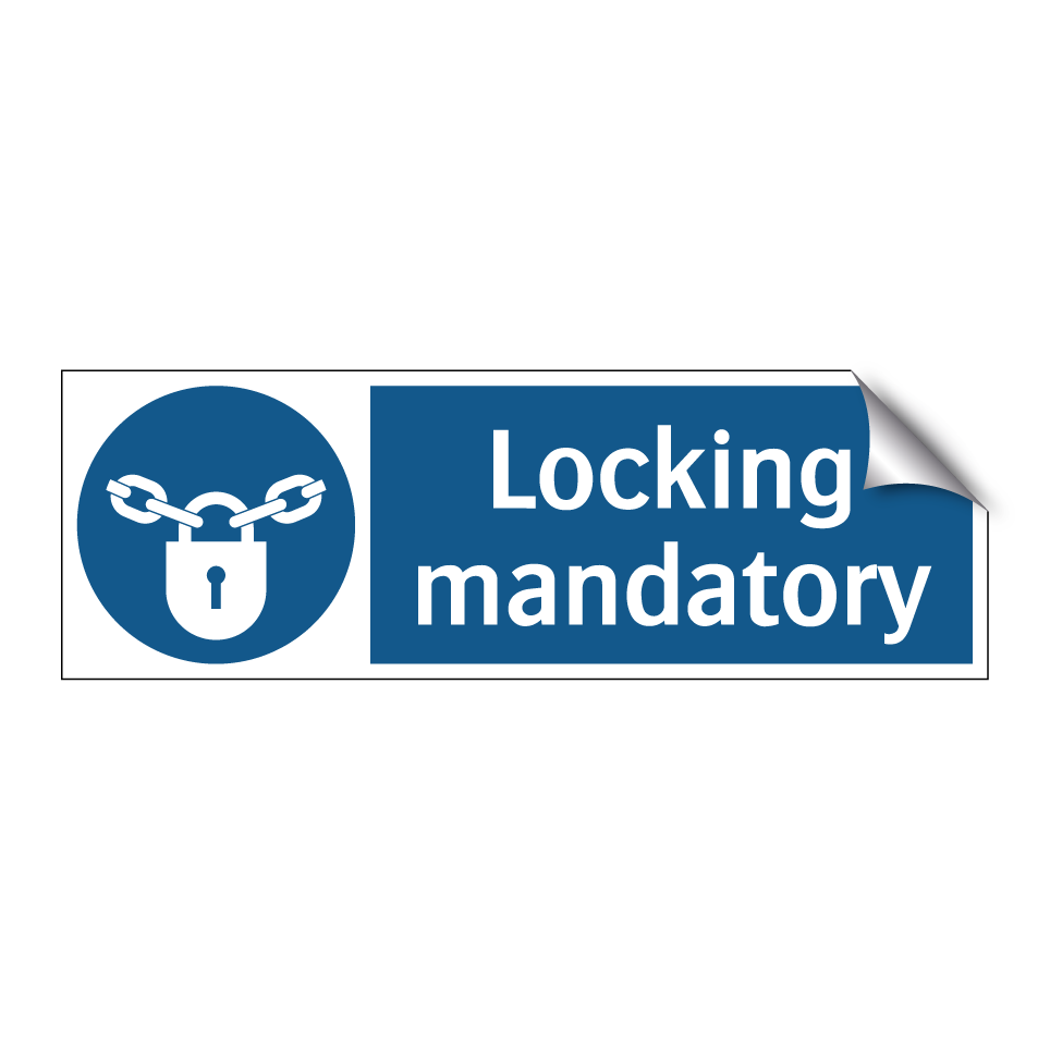 Locking mandatory