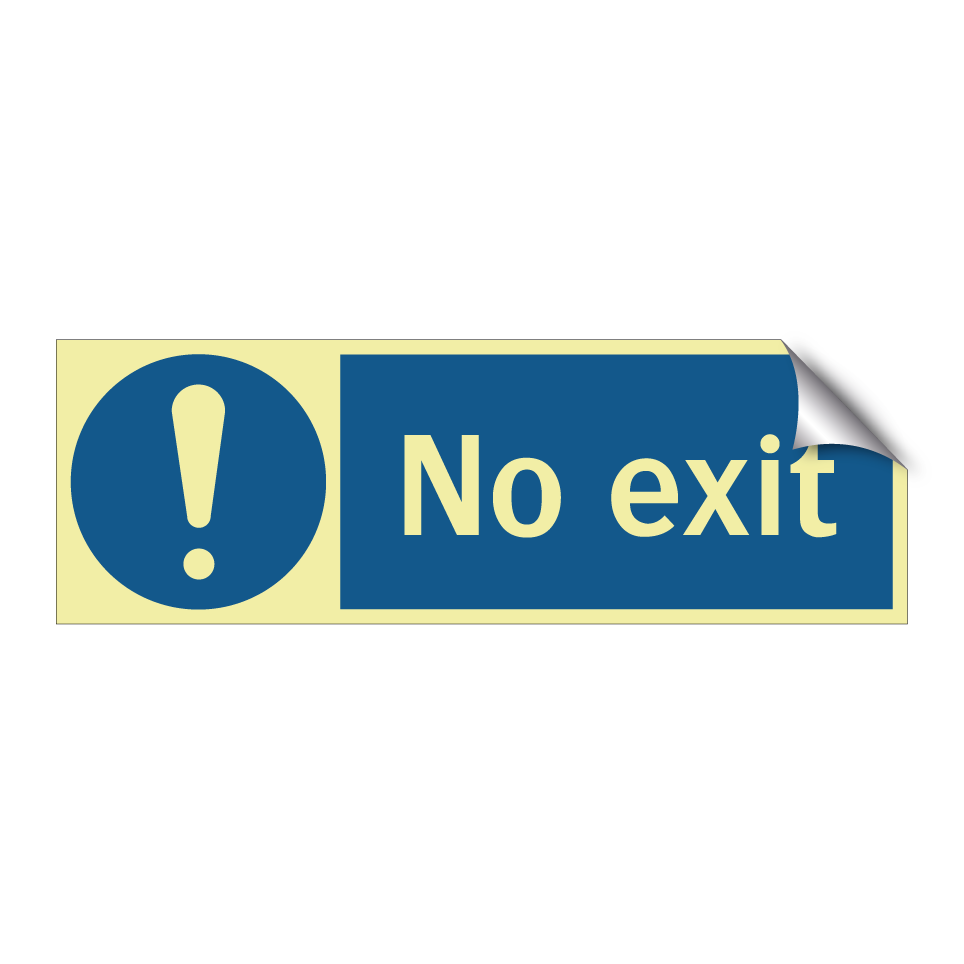 No exit