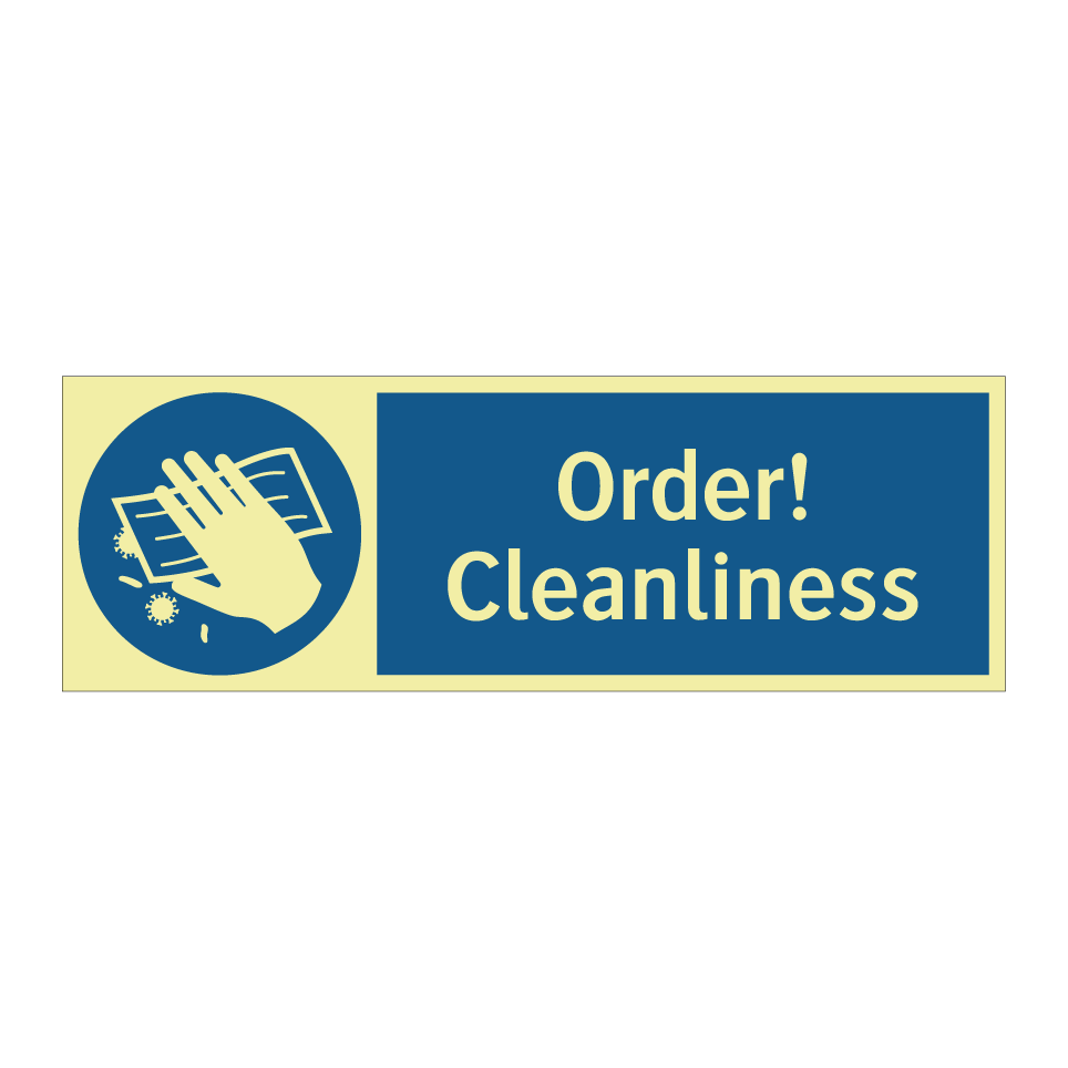 Order! Cleanliness
