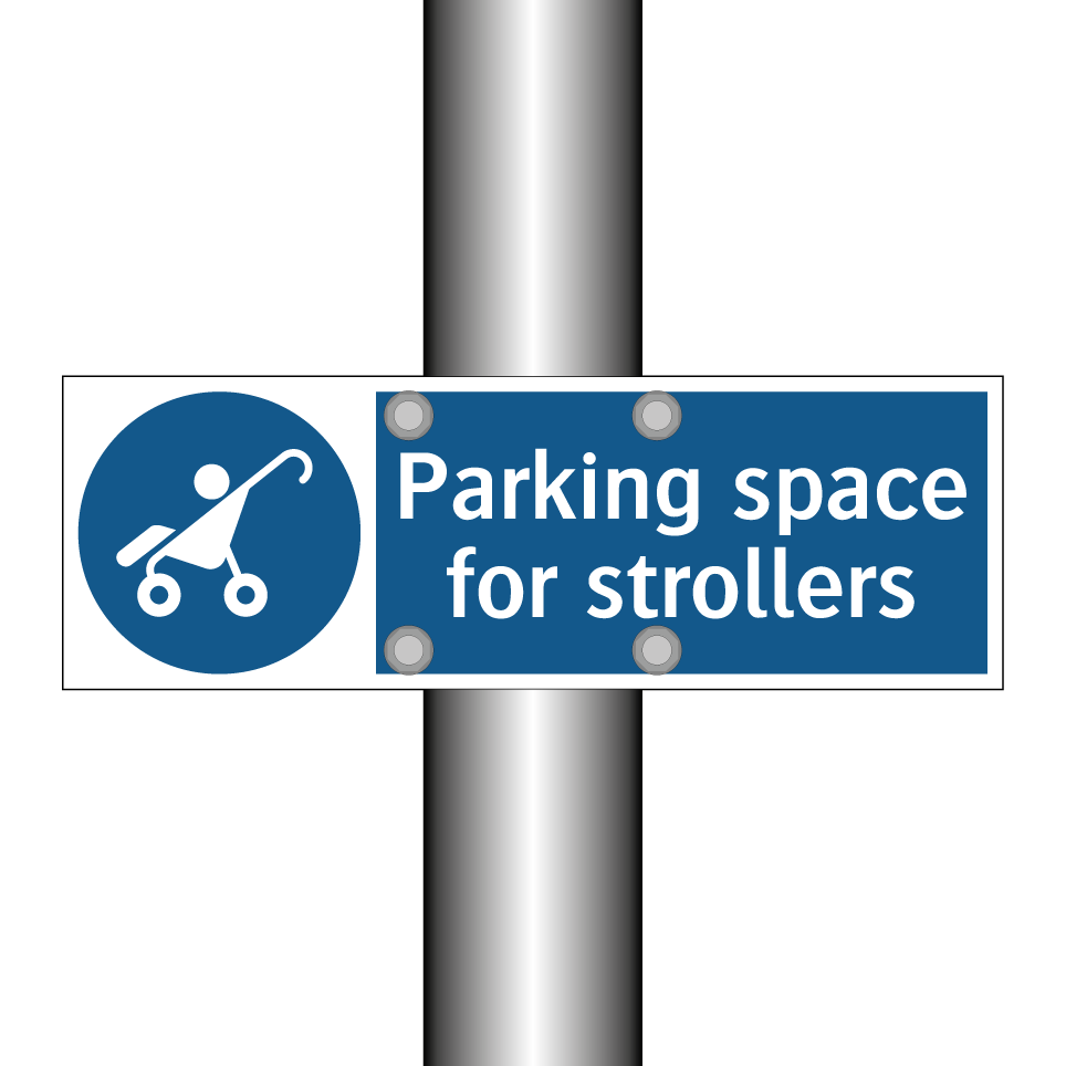 Parking space for strollers