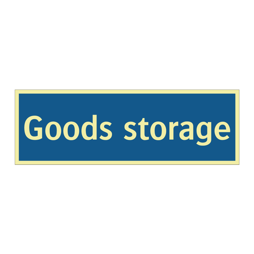 Goods storage