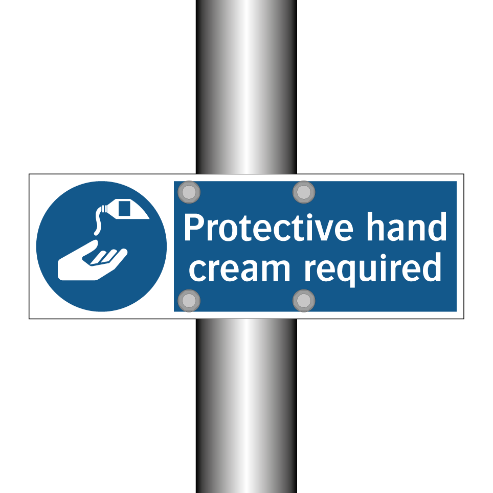 Protective hand cream required