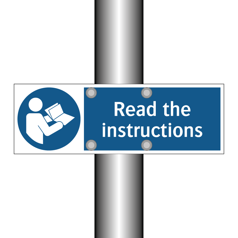 Read the instructions
