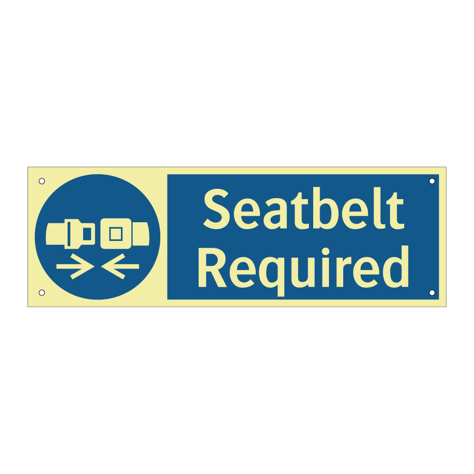 Seatbelt Required