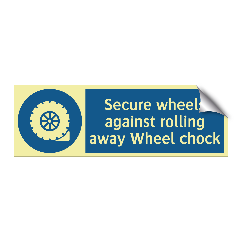 Secure wheels against rolling away Wheel chock