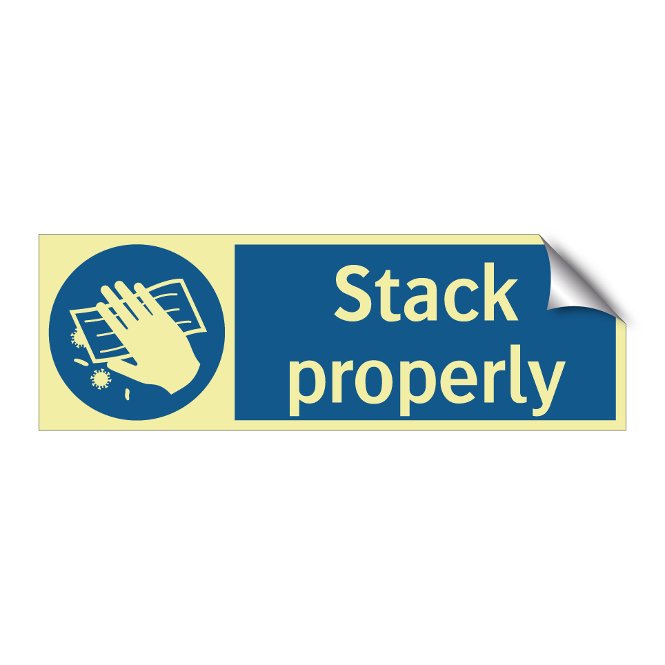 Stack properly