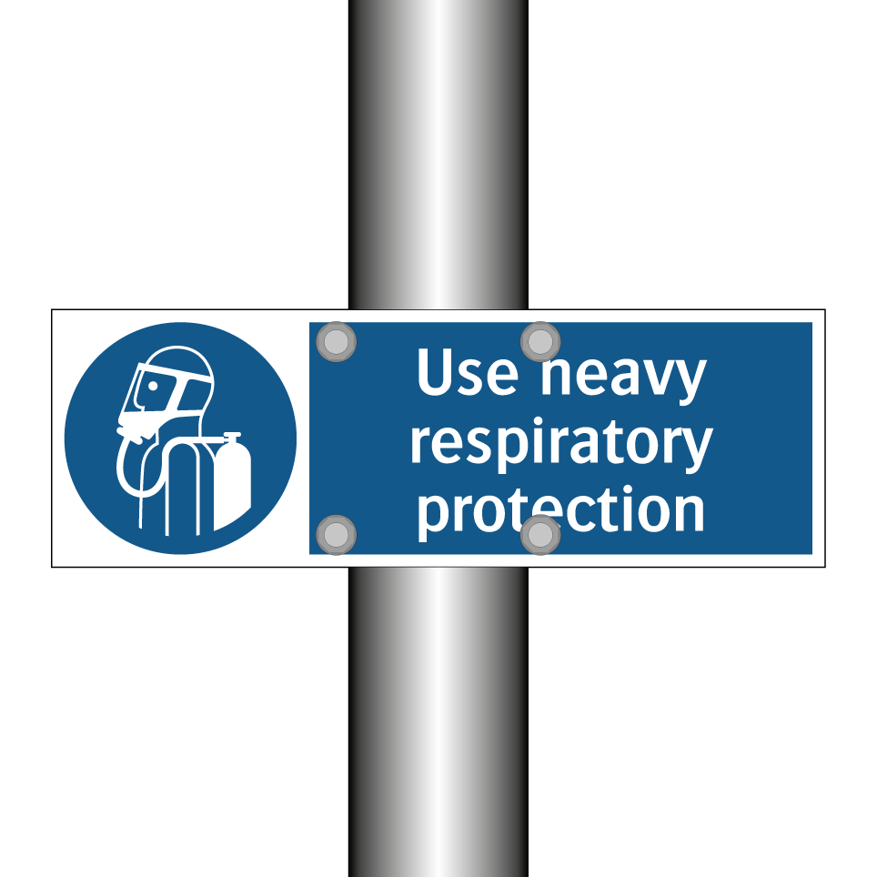 Use heavy respiratory protection