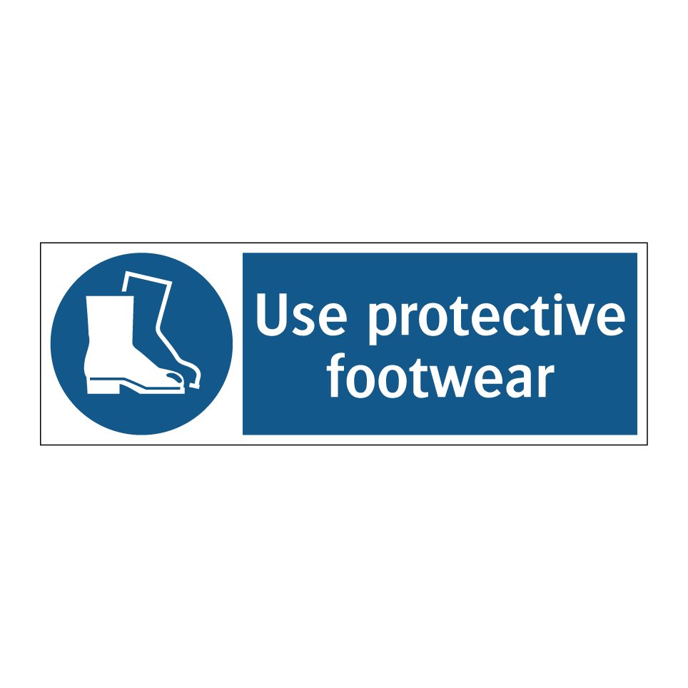 Use protective footwear