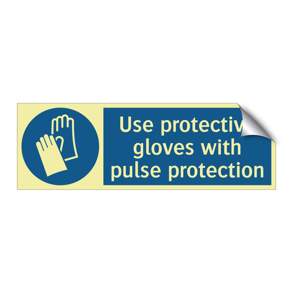Use protective gloves with pulse protection