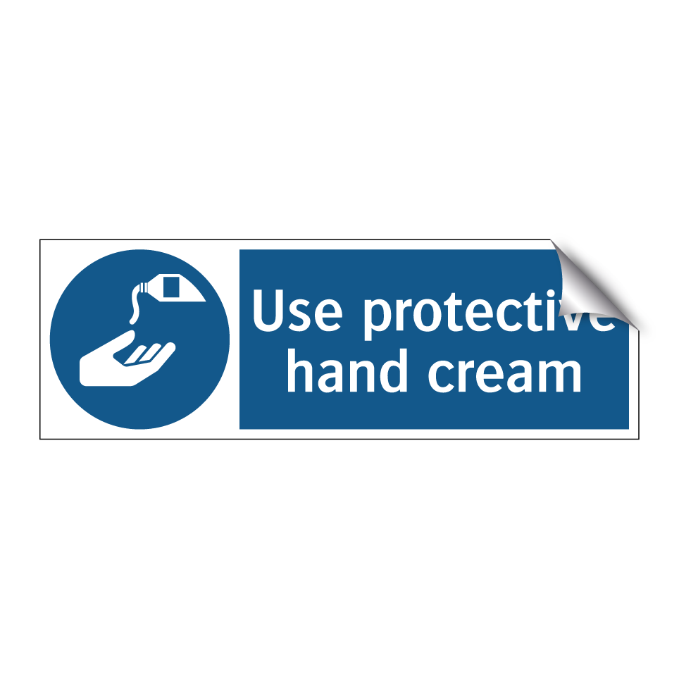 Use protective hand cream