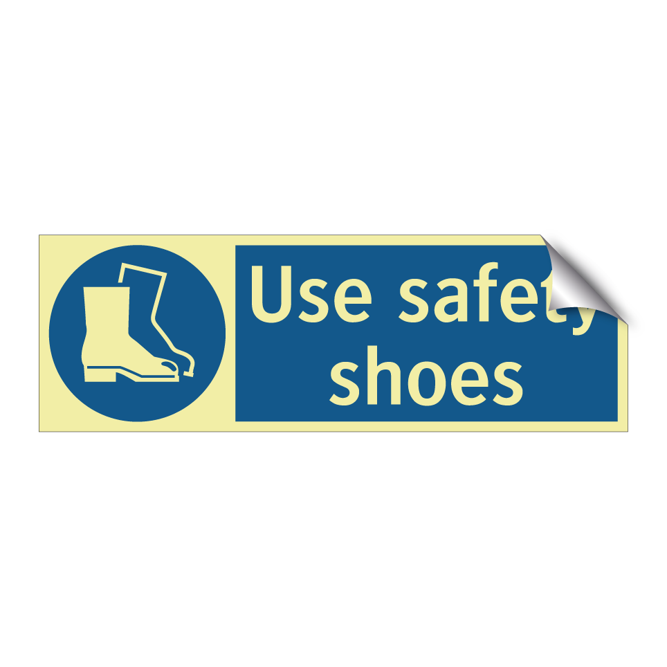 Use safety shoes