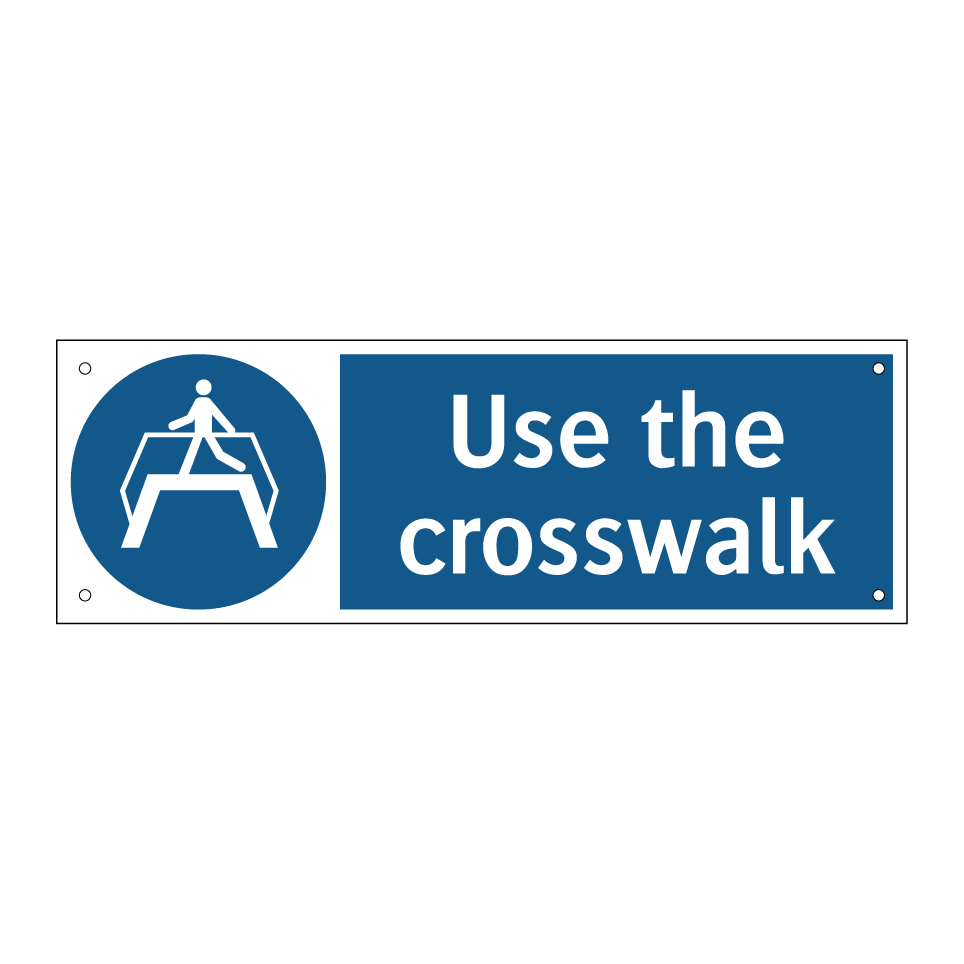 Use the crosswalk