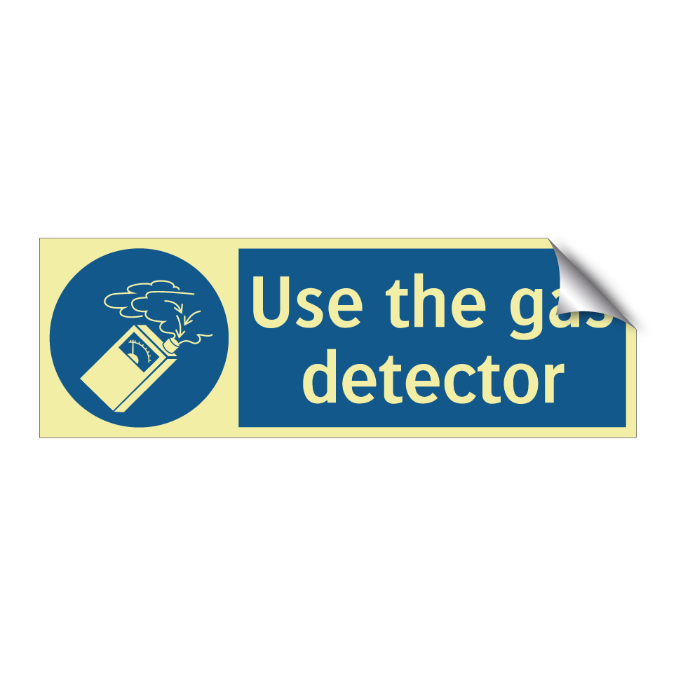 Use the gas detector