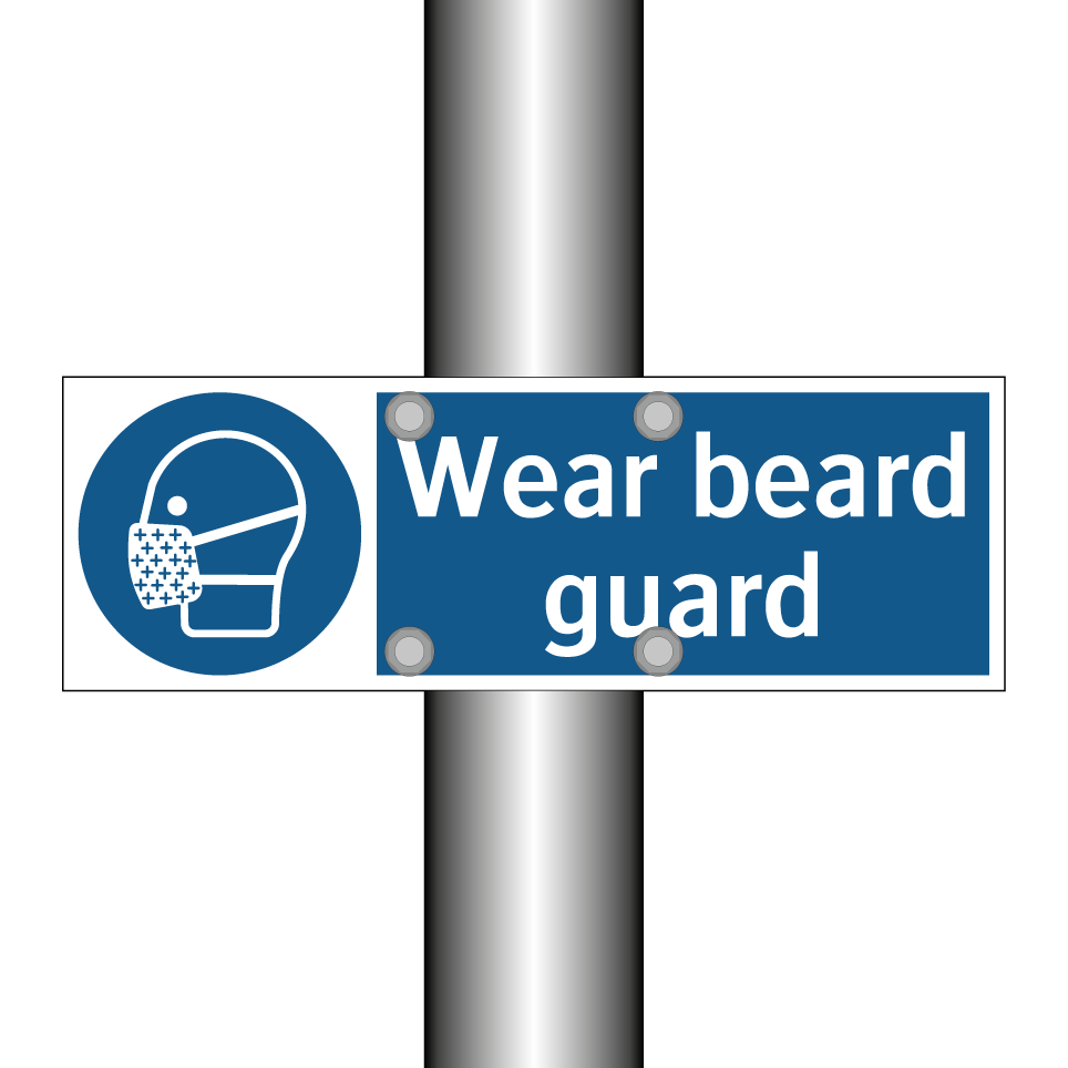 Wear beard guard
