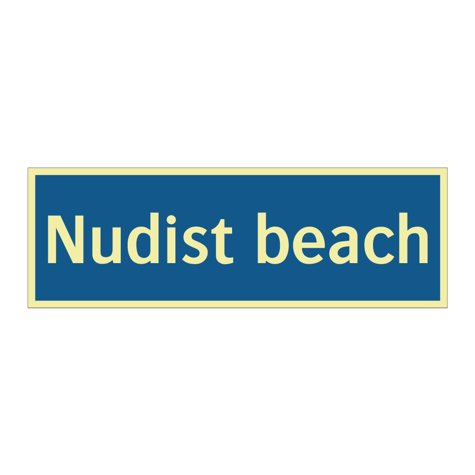 Nudist beach