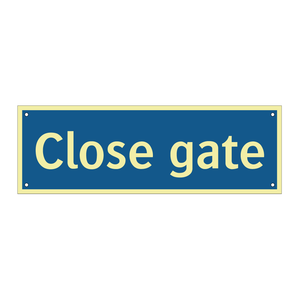 Close gate