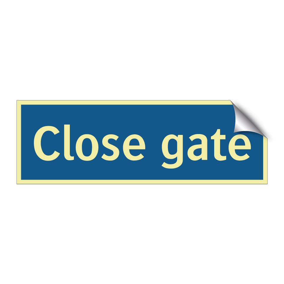 Close gate
