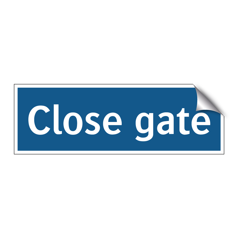 Close gate