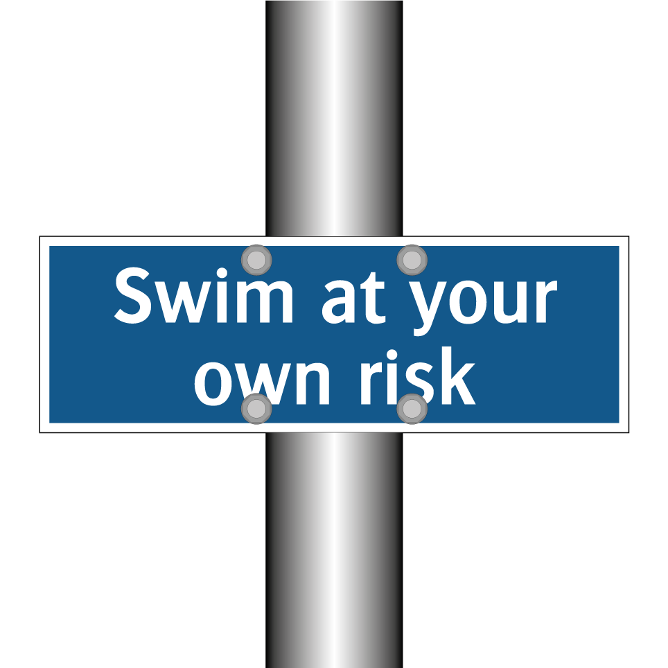 Swim at your own risk
