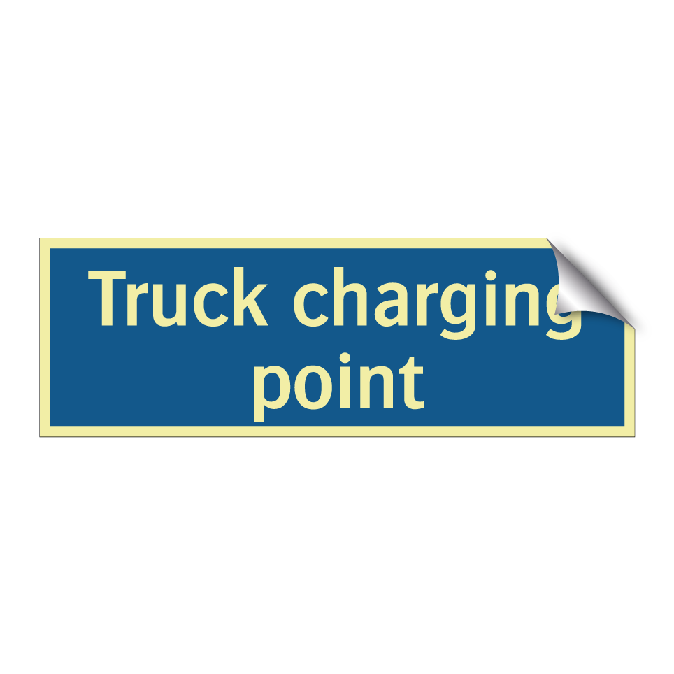 Truck charging point