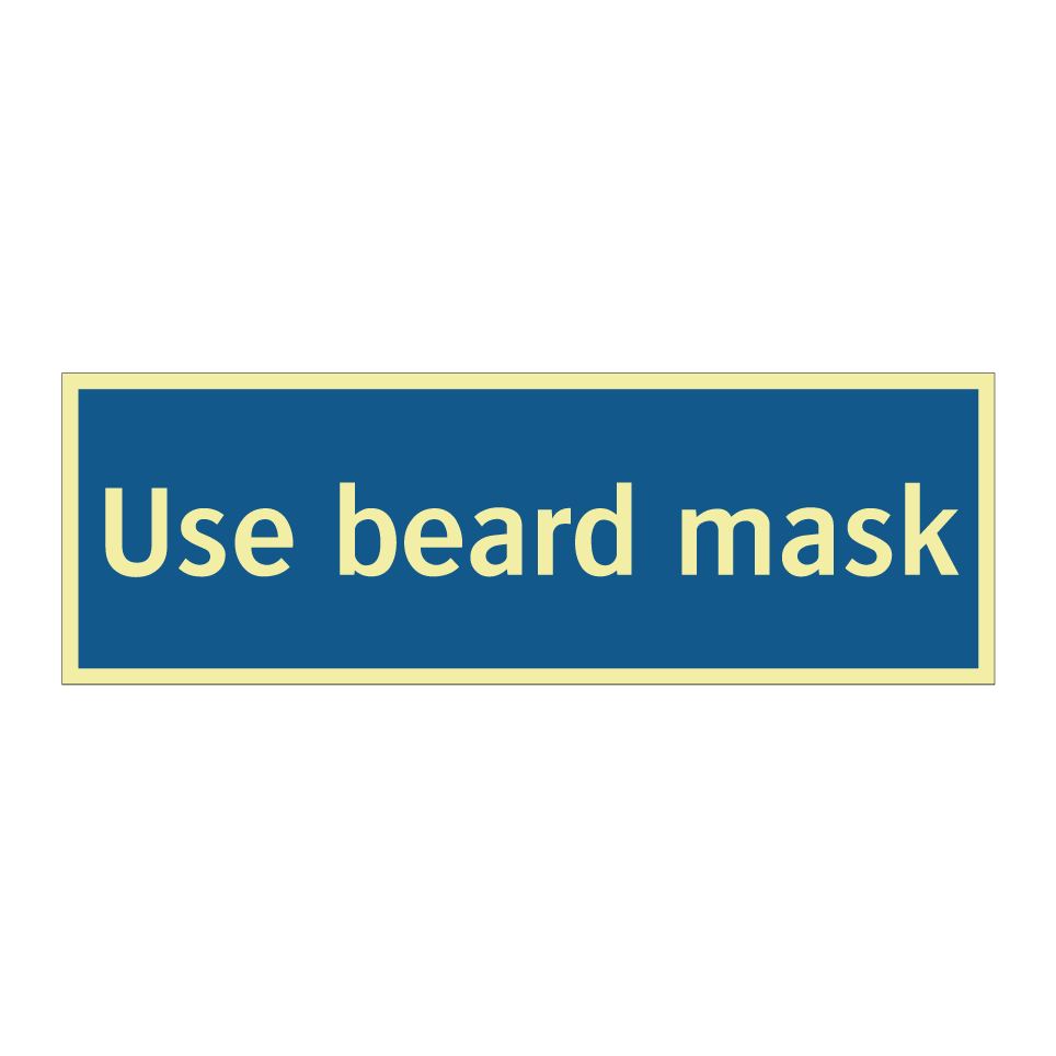Use beard mask