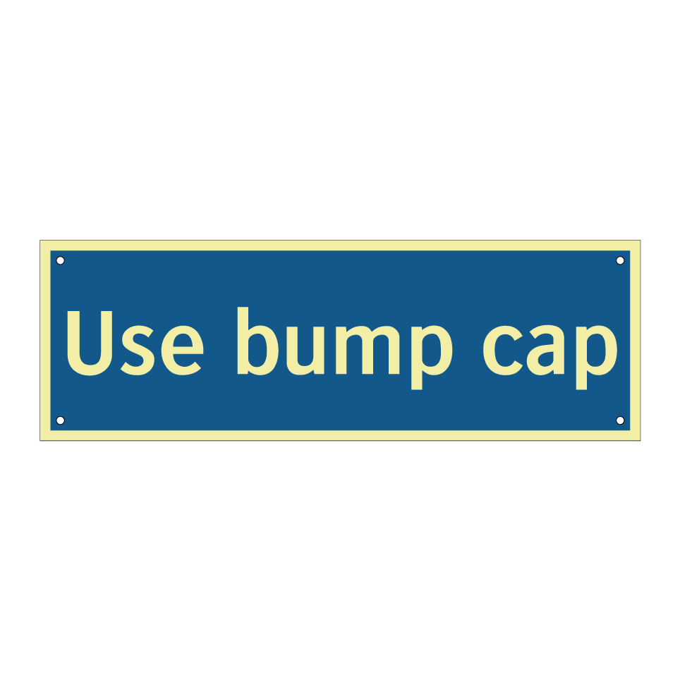 Use bump cap
