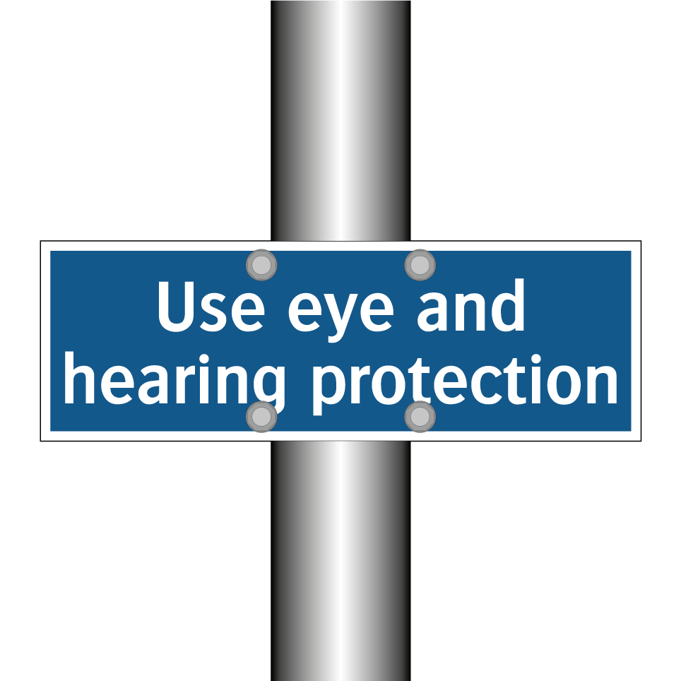 Use eye and hearing protection
