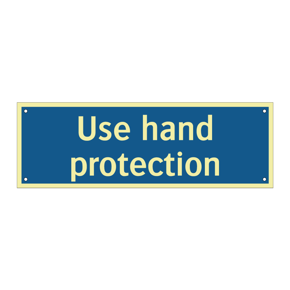 Use hand protection