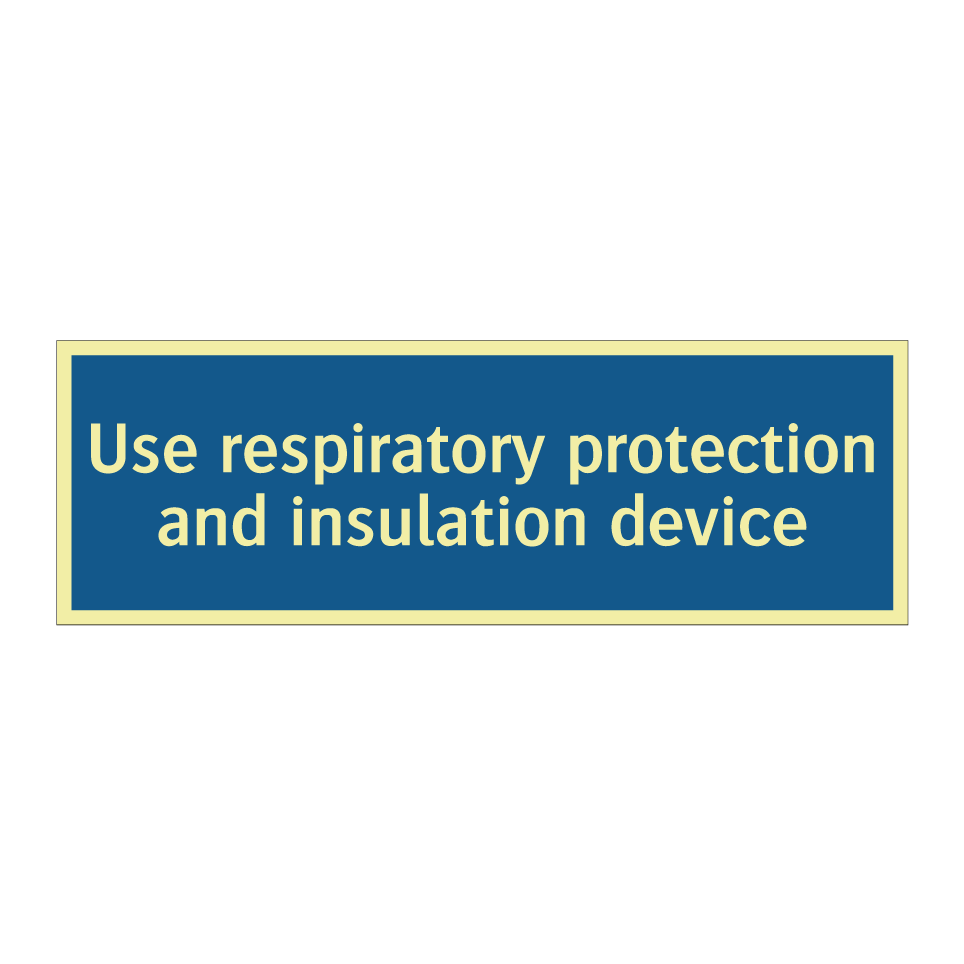 Use respiratory protection and insulation device