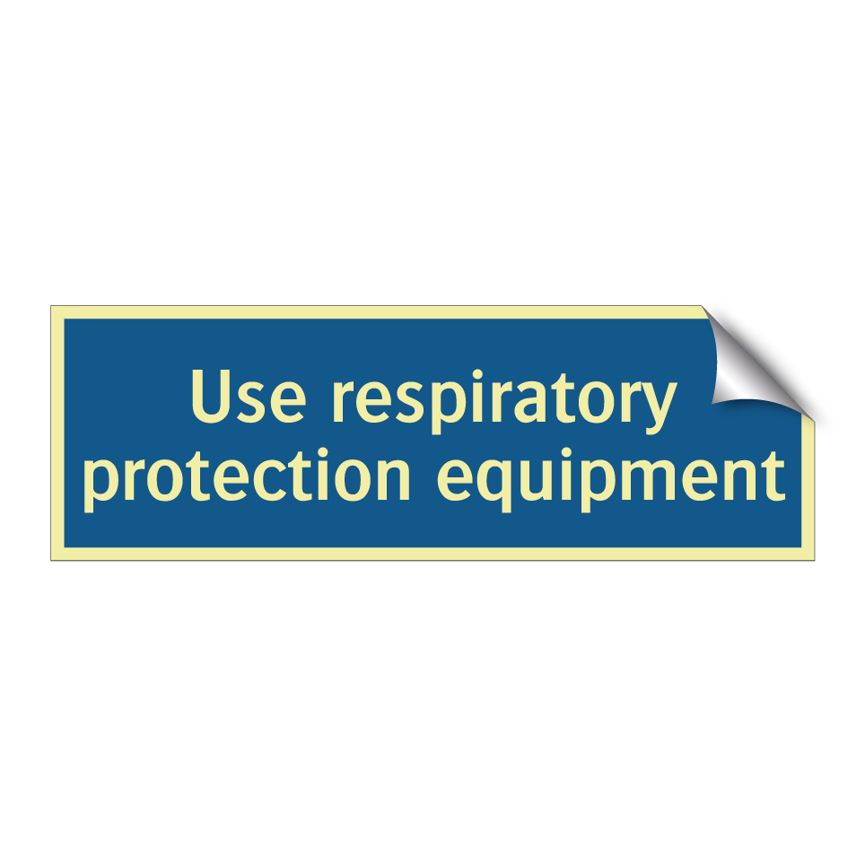 Use respiratory protection equipment
