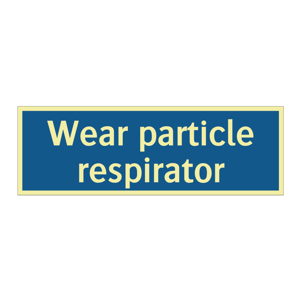 Wear particle respirator