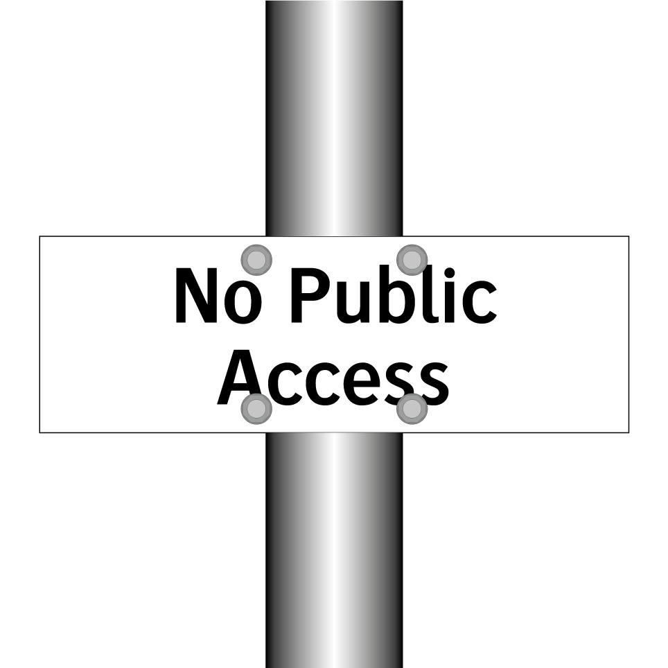 No Public Access