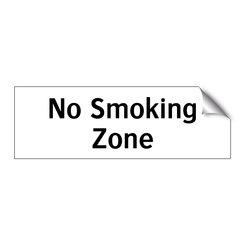 No Smoking Zone