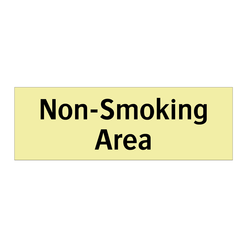Non-Smoking Area