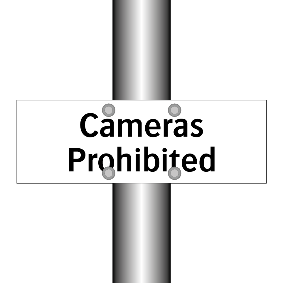 Cameras Prohibited