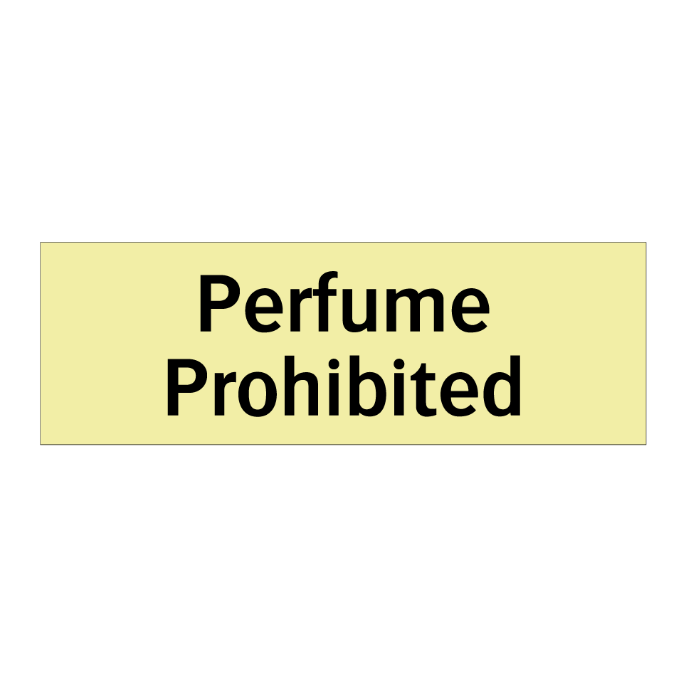 Perfume Prohibited