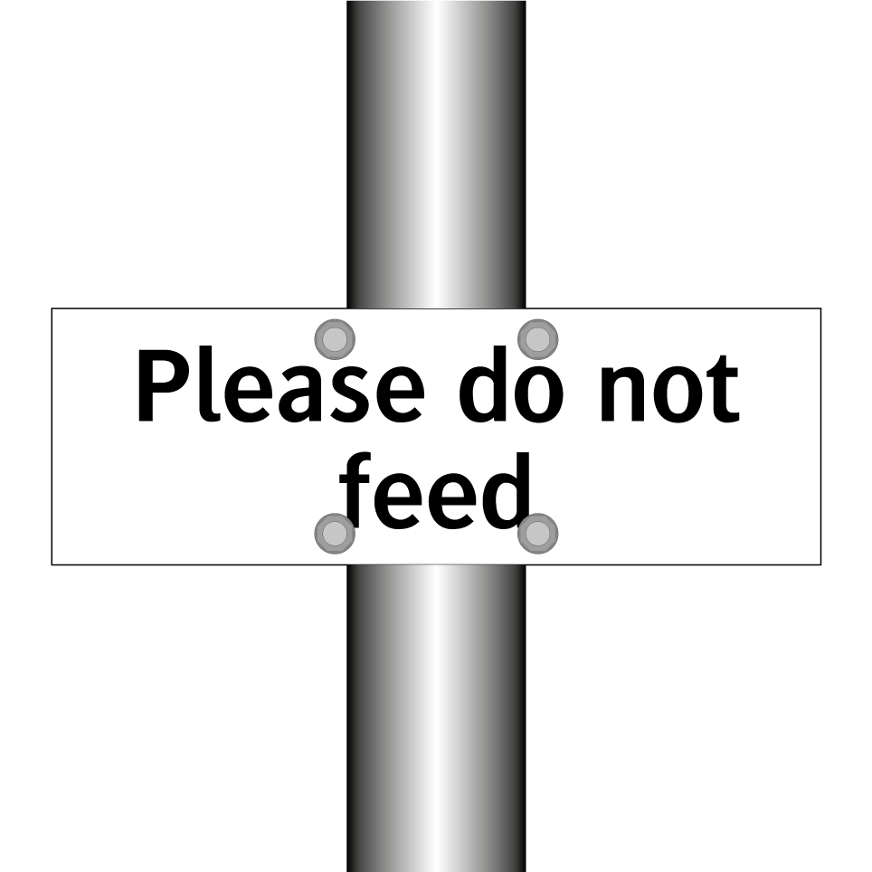 Please do not feed