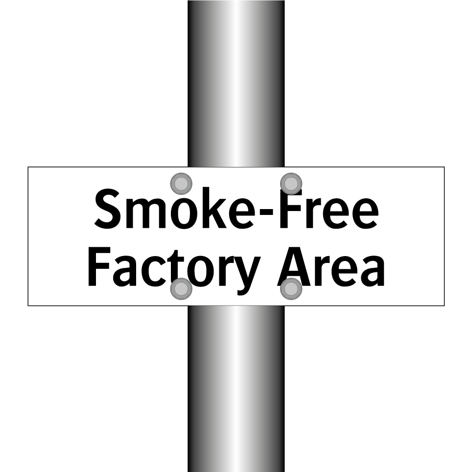 Smoke-Free Factory Area