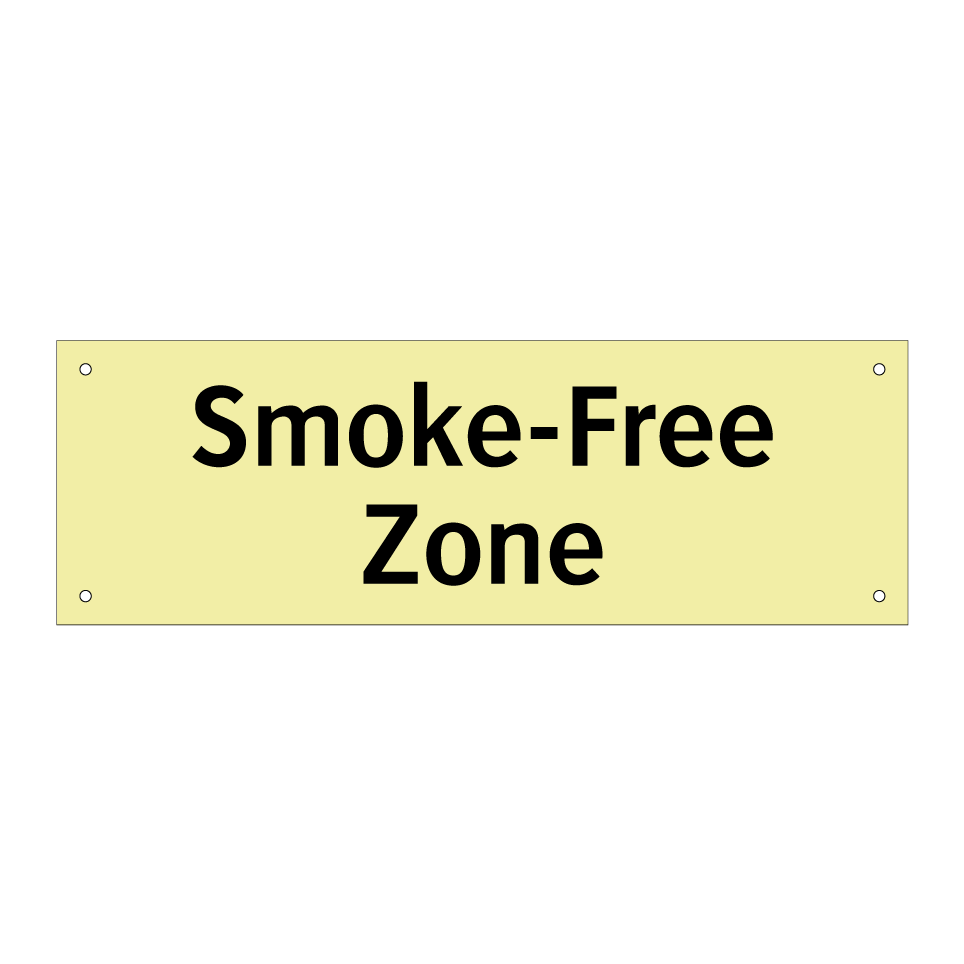 Smoke-Free Zone