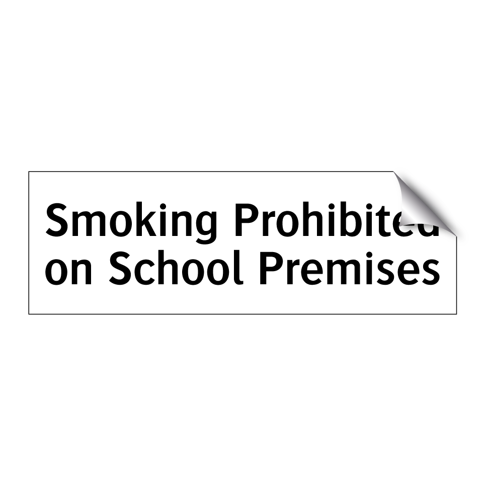 Smoking Prohibited on School Premises