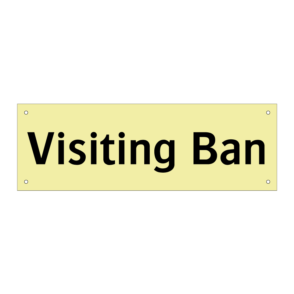 Visiting Ban