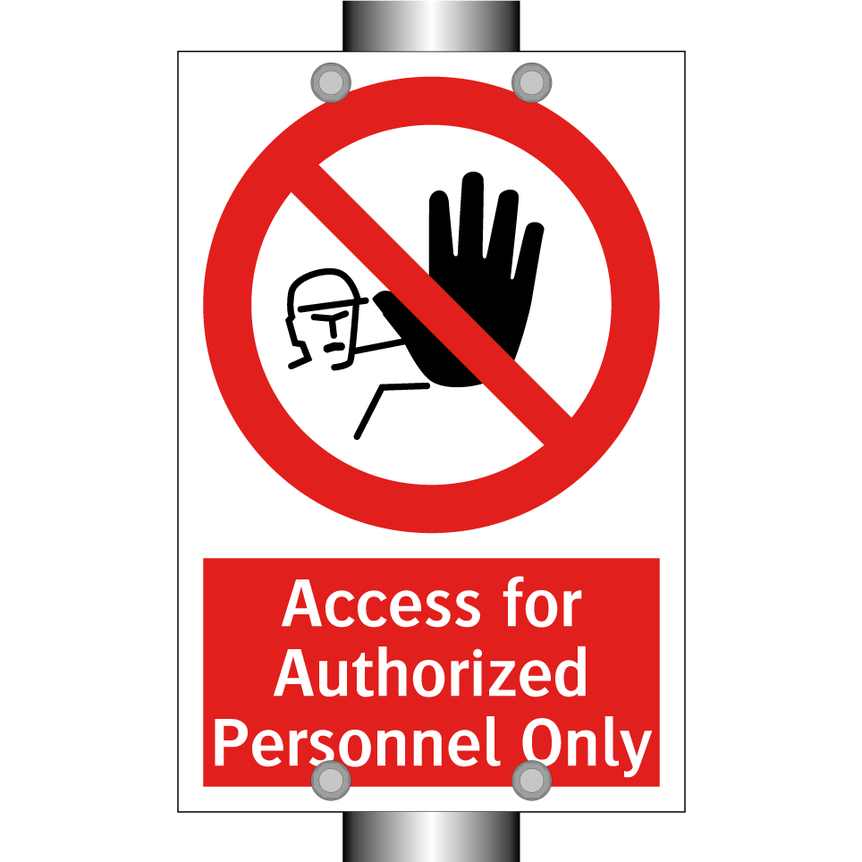 Access for Authorized Personnel Only