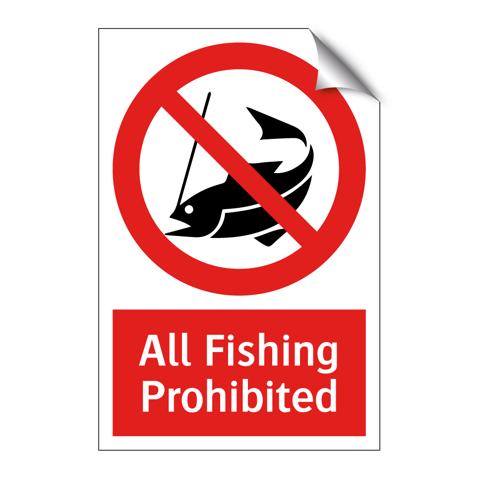 All Fishing Prohibited